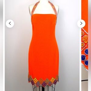 Vintage beaded dress